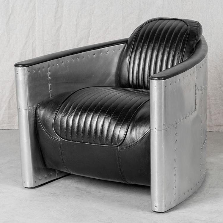 Кресло Авиатор Томкэт, металлическая отделка Aviator Tomcat Chair, Spitfire