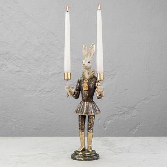 Hare Double Candle Holder