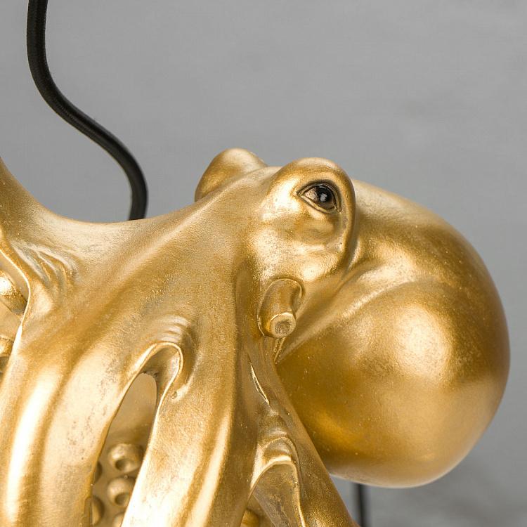 Настольная лампа Золотой осьминог Отто Table Lamp Golden Octopus Otto