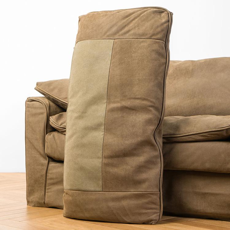 Трёхместный кожаный диван Луизиана Louisiana 3 Seater Leather RM