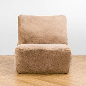 Кресло Lomfy Chair искусственный мех Big Bear Taupe - ракурс 2