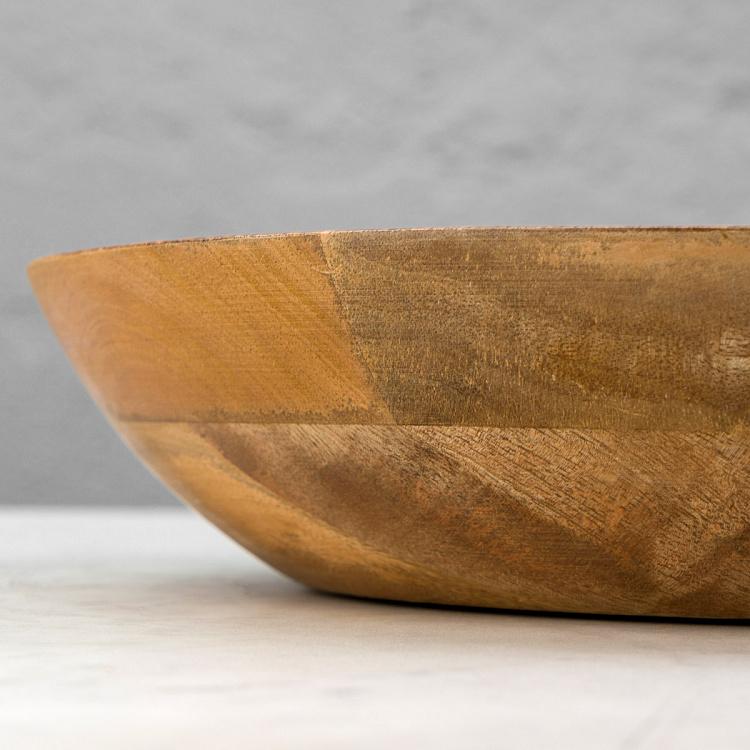 Тарелка-пиала из дерева манго Лобстеры, XL Lobsters Mango Wood Bowl Extra Large