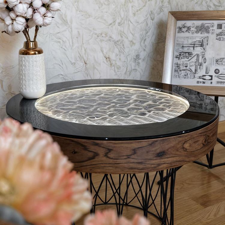 Кинетический журнальный стол Умо, S Umo Coffee Table Small, Black