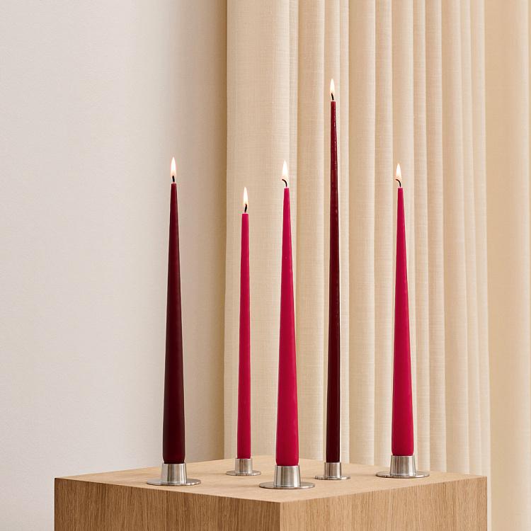 Металлический подсвечник матовый, M Candle Holder Medium Matt