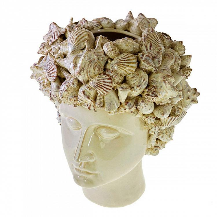 Ваза Мадам Моллюска Madame Moules Vase White