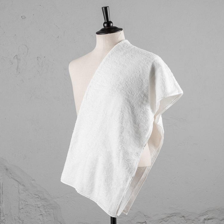 Белое махровое банное полотенце, 70х140 см CL Zero Twist White 70x140 cm
