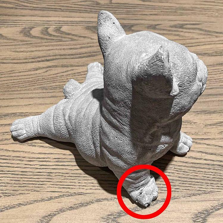 Статуэтка French Bulldog Grey discount1 - ракурс 2