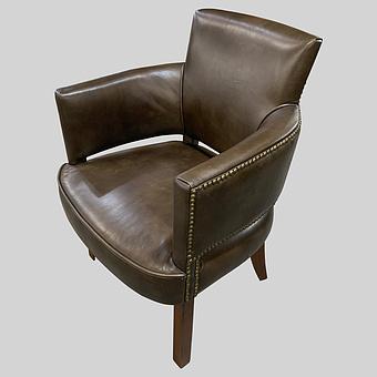 Стул New York Dining Chair RM натуральная кожа Antique Master - ракурс 2