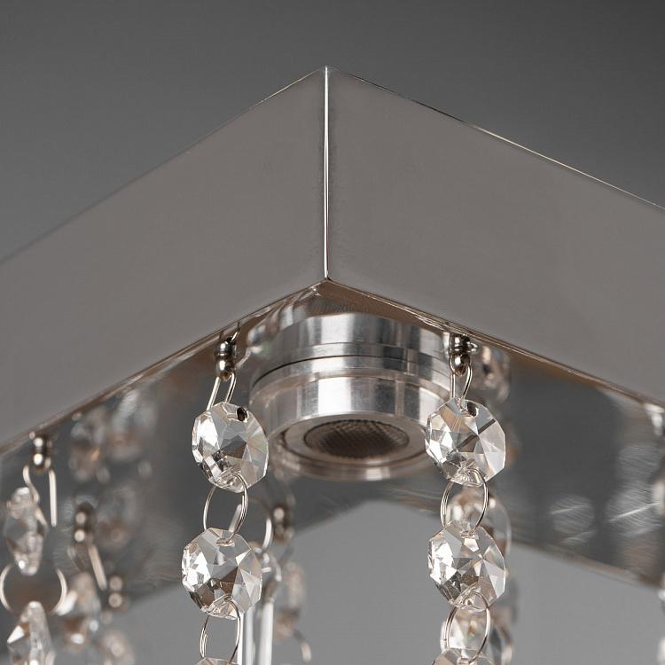 Квадратная люстра Сосульки, M Icicle Chandelier Square Medium