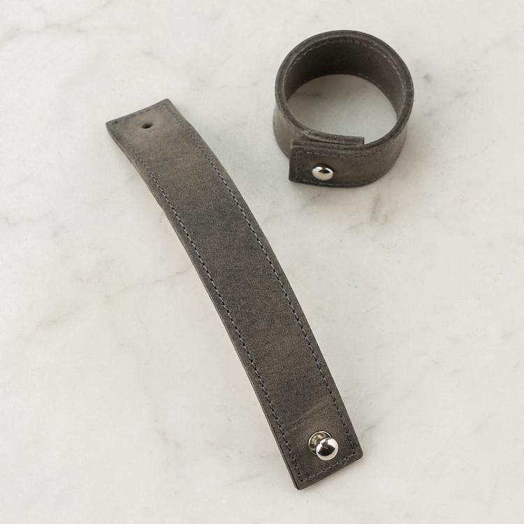 Набор из двух колец для салфеток Смоки Set Of 2 Napkin Rings Smoky