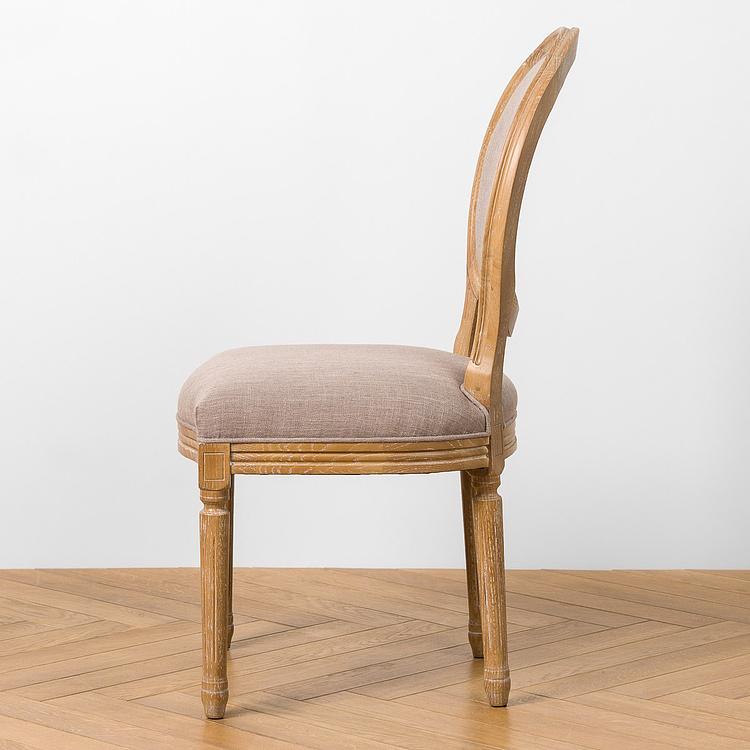Стул Jean-Paul 2 Chair, Oak Sandwashed полиэстер Linen Stone - ракурс 3