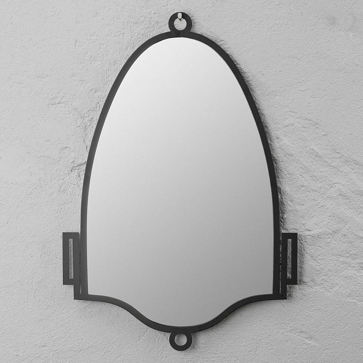 Зеркало в чёрной металлической раме Инсигния Insignia Metal Mirror Black