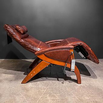 Массажное кресло Cosmic Odyssey Massage Chair натуральная кожа Brown Ogawa