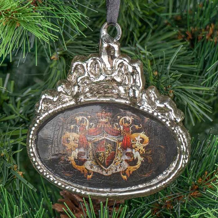 Coat Of Arms Red Shield Medallion 9,5 cm
