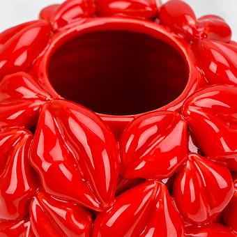 Ваза Lips Vase Red - ракурс 3