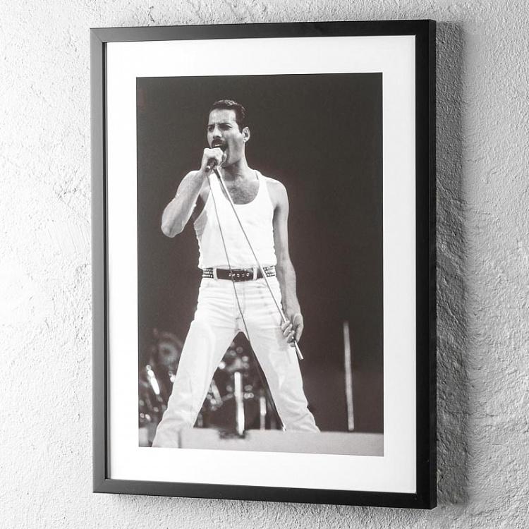 Фото-принт в раме Фредди Меркури Cadre Freddie Mercury