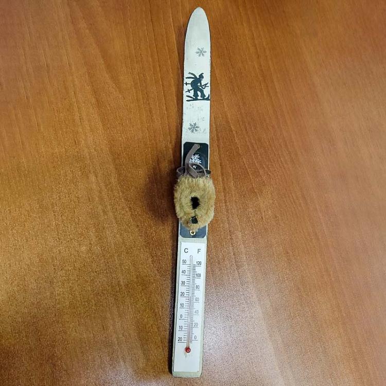 Термометр Белая лыжа дисконт4 White Ski Thermometer discount4