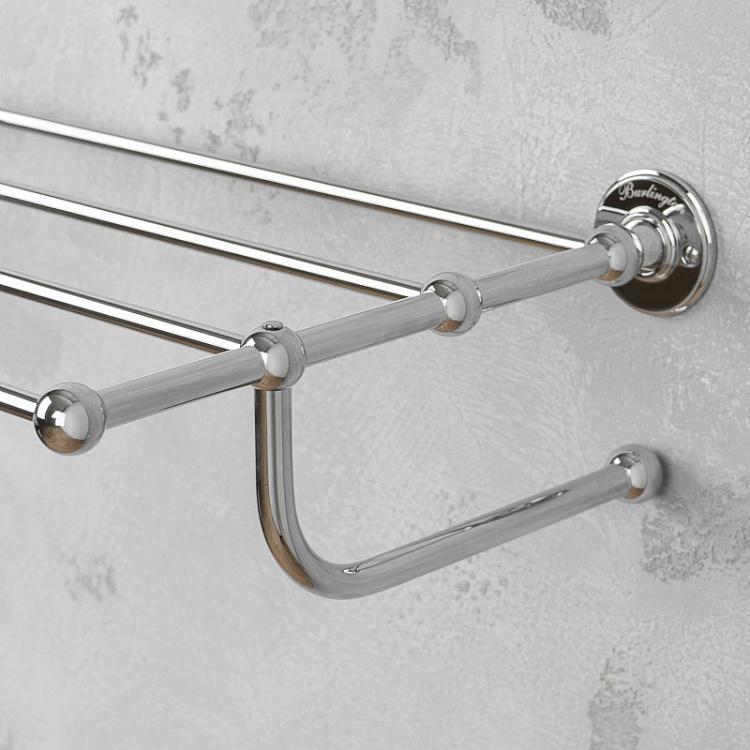 Держатель полотенец цвета хром Towel Rack Chrome