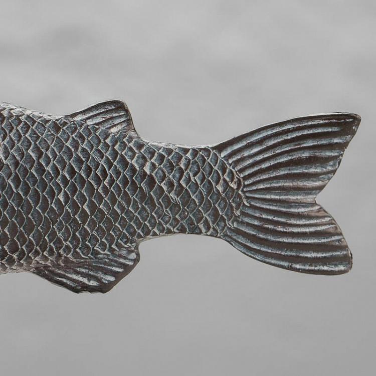 Статуэтка Рыба тёмно-серая Fish Anthracite Decorative Figurine