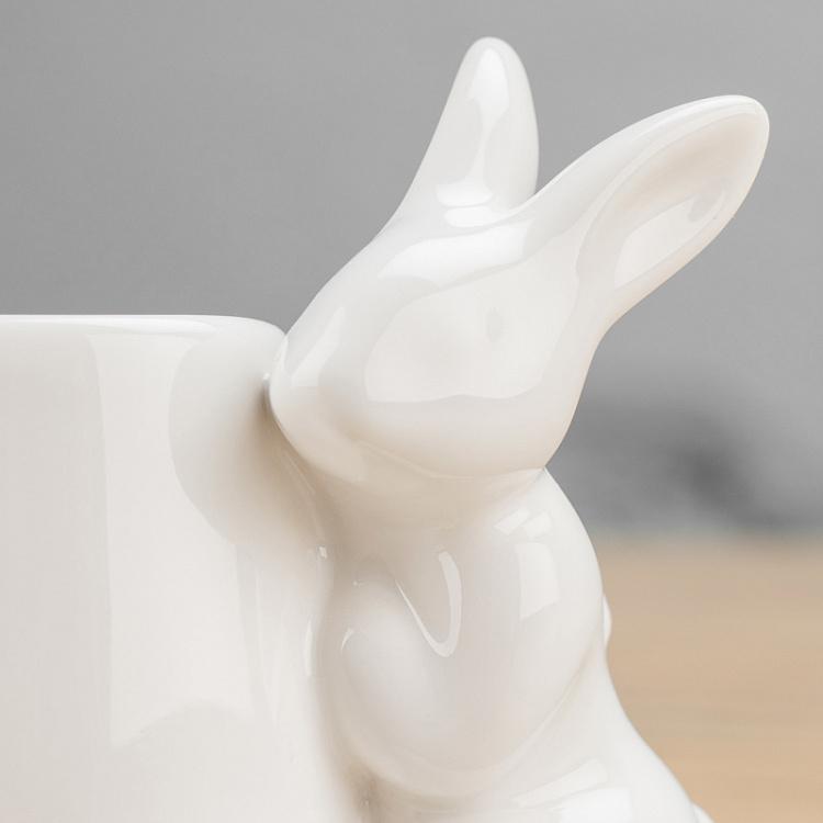 Стакан для ватных палочек с кроликом Rabbit Earstick Glass