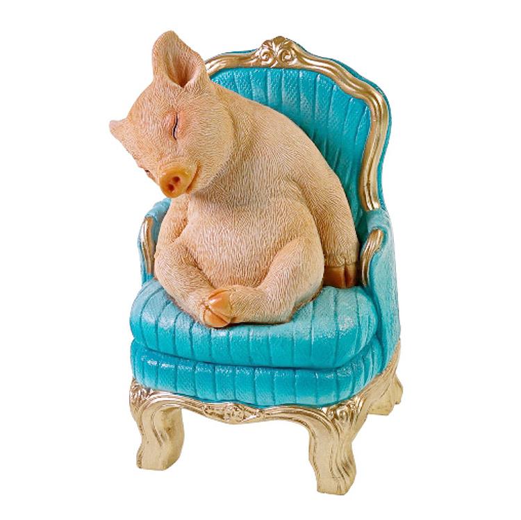 Статуэтка Pig On Armchair