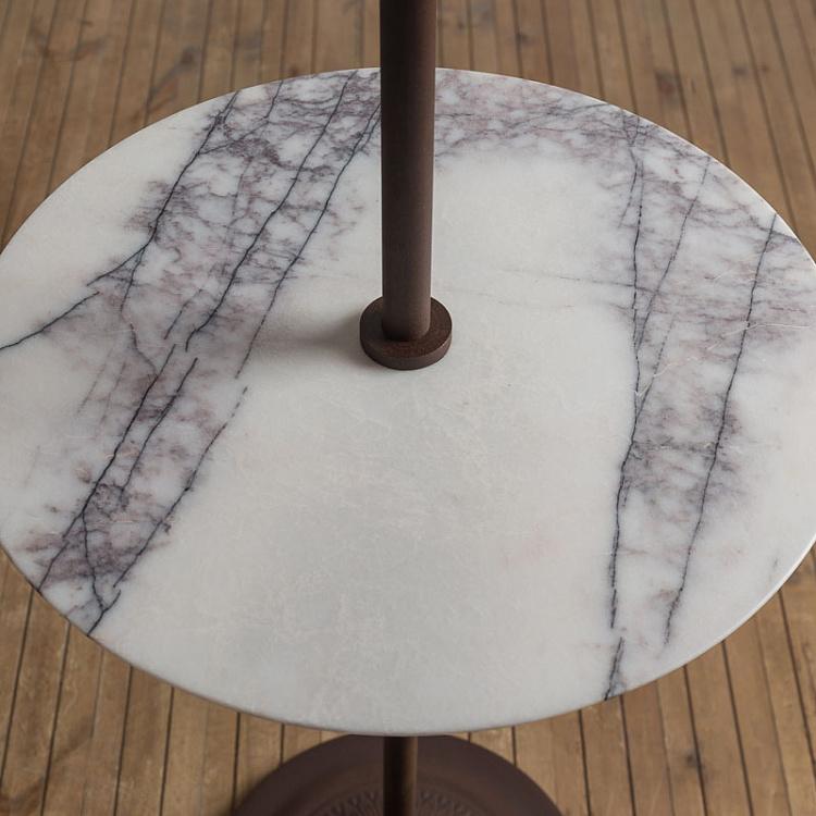Хрустальный торшер со столиком и гироскопом Кристалл Gyro Crystal Floor Lamp With Tray