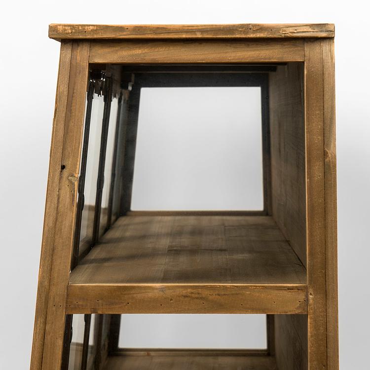 Четырёхдверный низкий сервант Лаваль Laval 4 Doors Glass Sideboard