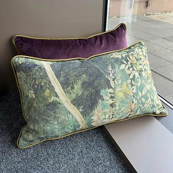 Forest Print Cushion