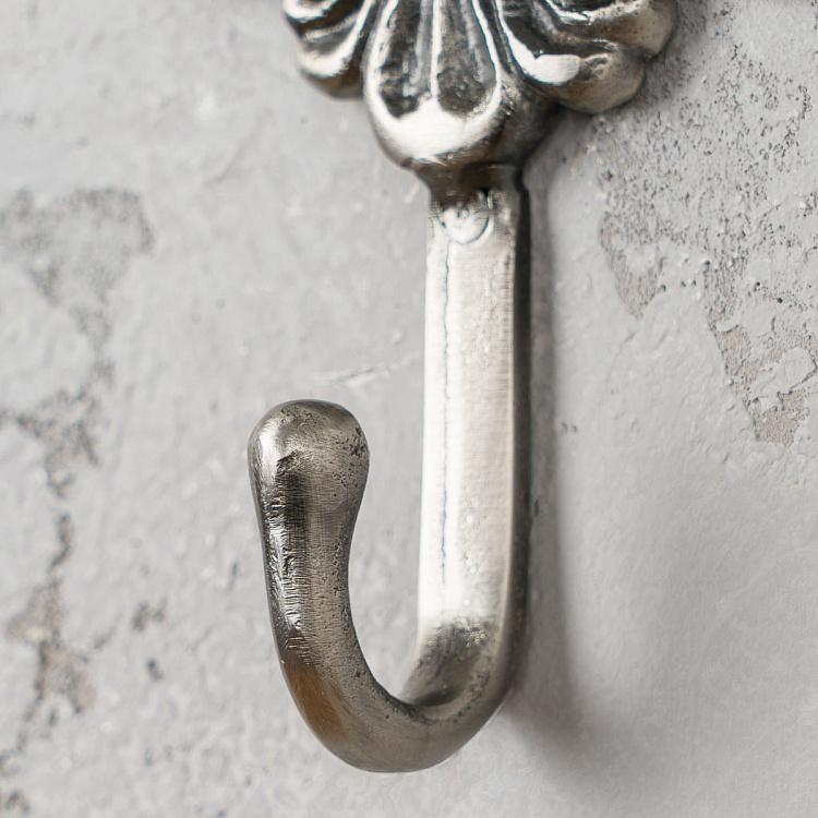 Крючок Королевская лилия серебристая Fleur De Lis Silver Hook