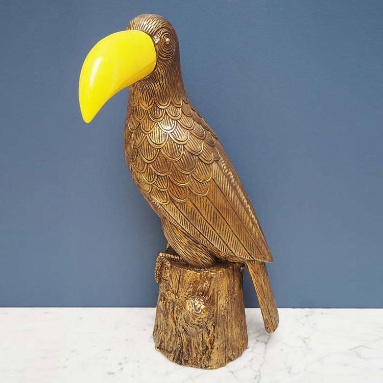 Golden Toucan With Yellow Beak