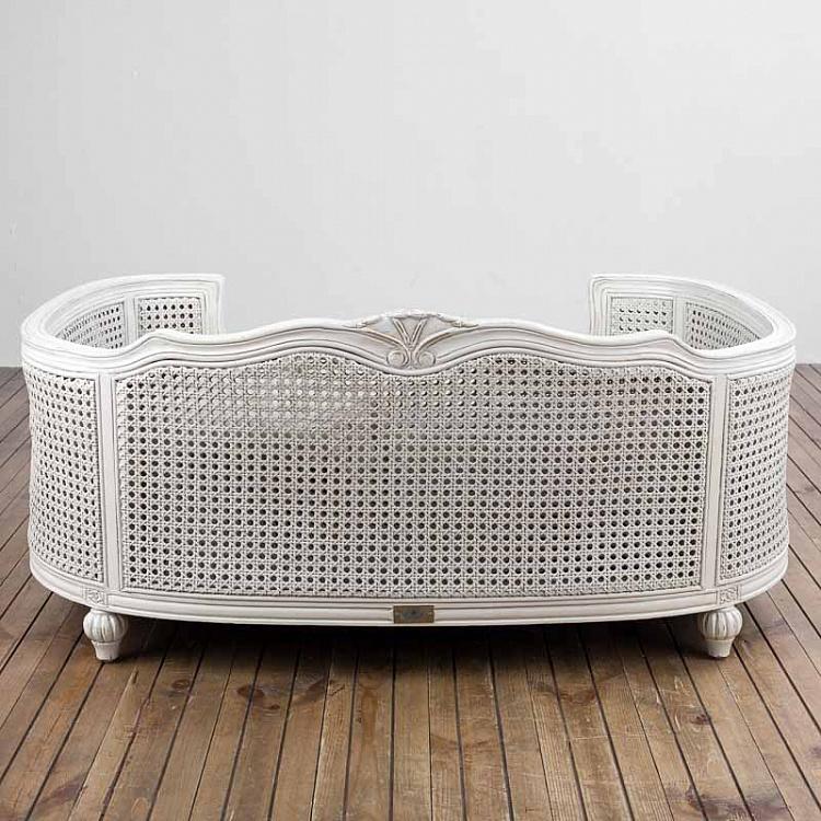 Бело-бежевый диван для питомца Артур, L Arthur Sofa Large, Linen Ecru