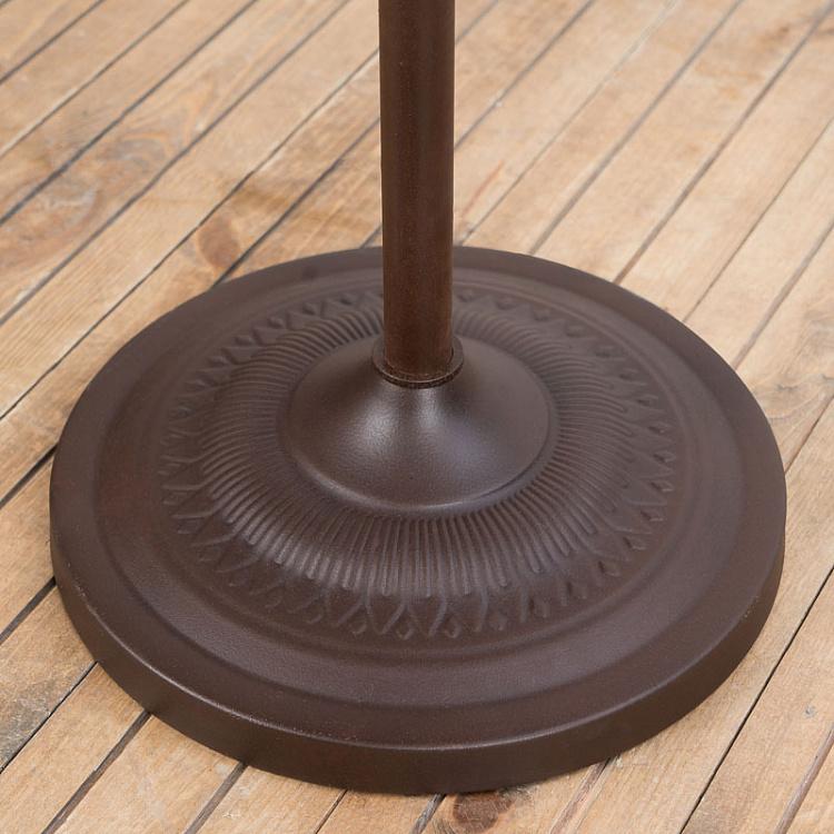 Торшер со столиком из мрамора и гироскопом Gyro Floor Lamp With Tray
