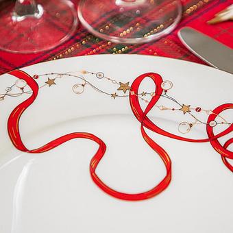 Тарелка New Year Pine Dinner Plate 1