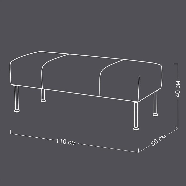 Банкетка Mosset Bench - ракурс 8