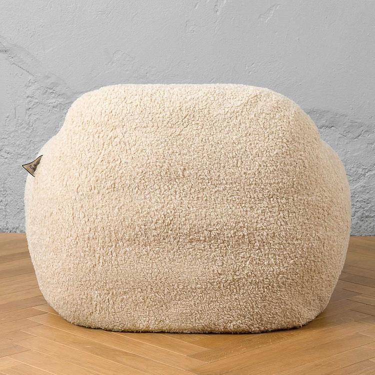 Кресло Snuggy Chair искусственный мех Shearling Natural - ракурс 4