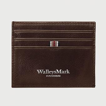 Картхолдер Cardholder натуральная кожа Vintage Cherry