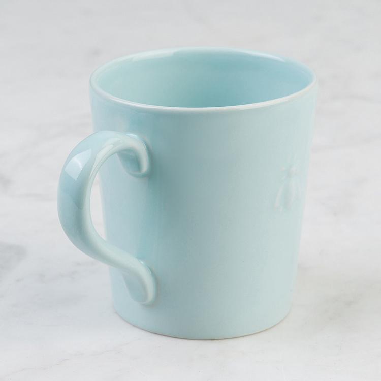 Голубая кружка Пчёлы Abeille Ceramic Blue Mug