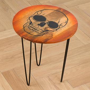 Skull Side Table Mango Wood