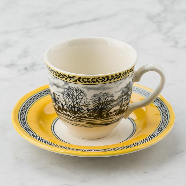 Чайная пара Безмятежный Halcyon Tea Cup And Saucer