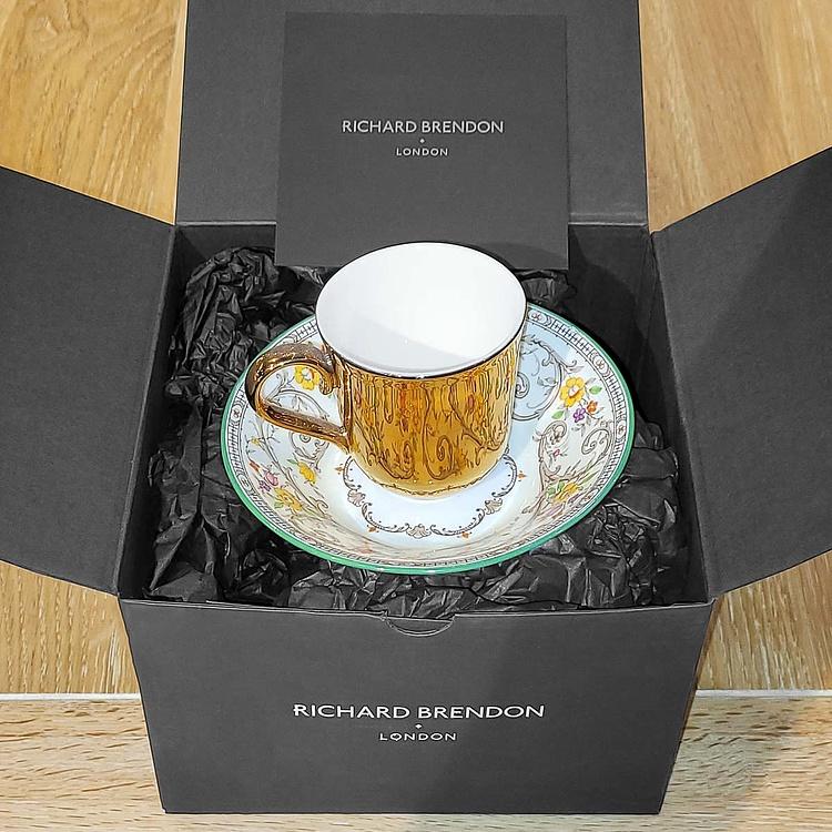 Кофейная пара Reflect Minton 3 золото Reflect Minton 3 Gold