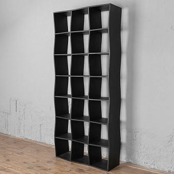 Brise Black Bookcase