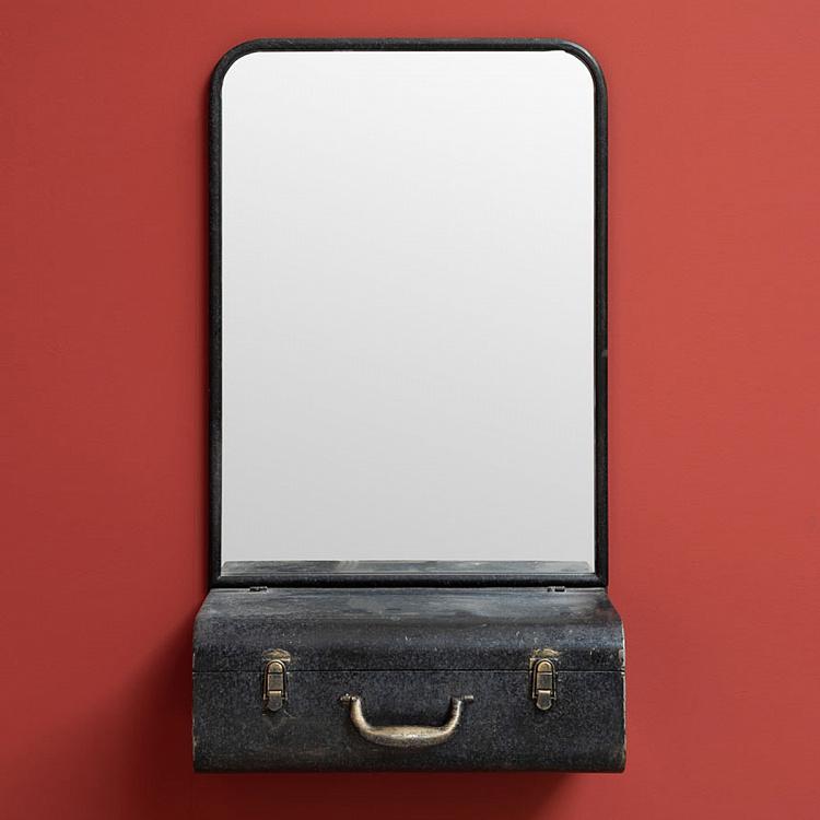 Зеркало с полкой Путешествие Travel Mirror With Shelf