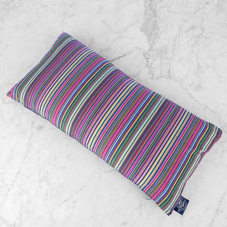 Прямоугольная подушка в традиционную оксфордскую полоску, S Cushion Stripe Rectangle Small