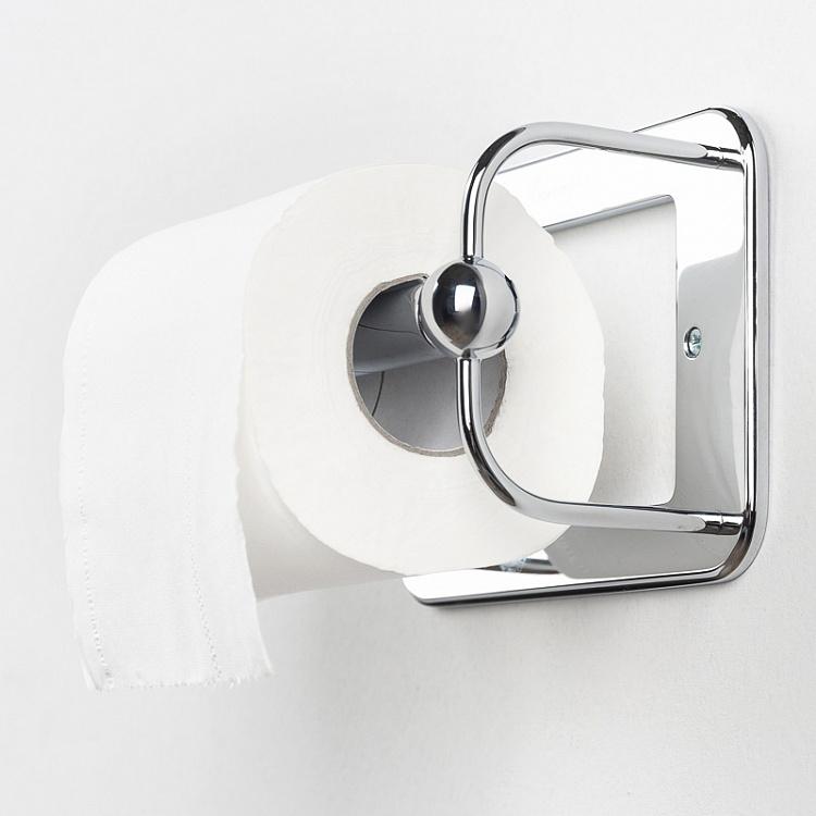 Держатель туалетной бумаги цвета хром Toilet Roll Holder Chrome