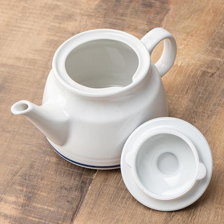 Чайник из серии Синяя полоска Filo Blue Tea Pot