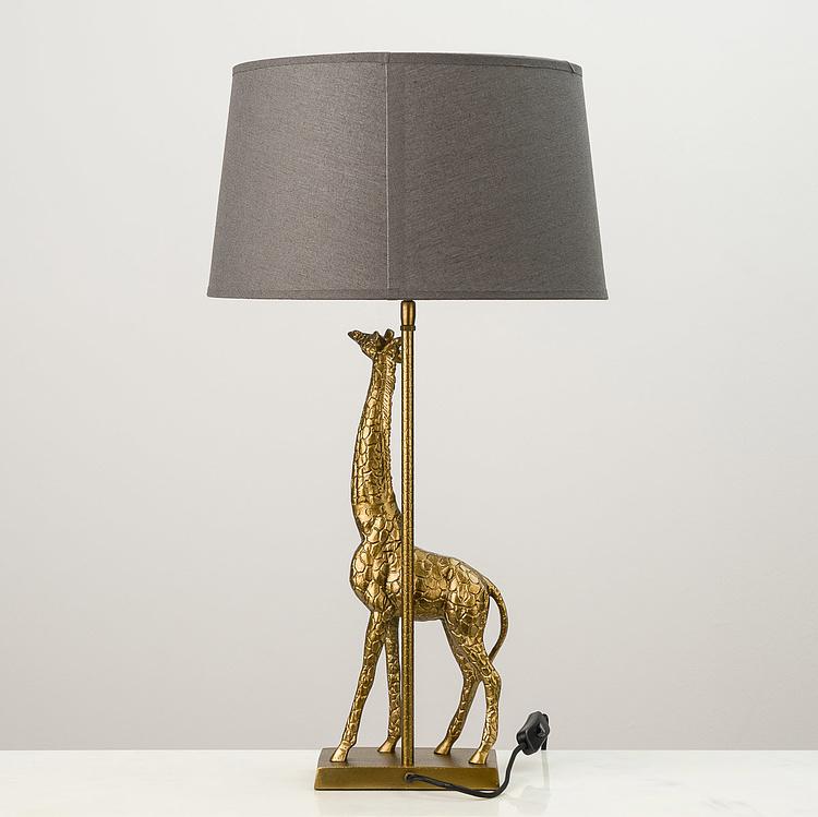 Настольная лампа Золотой жираф Golden Giraffe Table Lamp