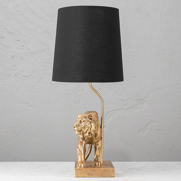 Настольная лампа Золотой тигр Table Lamp Golden Tiger