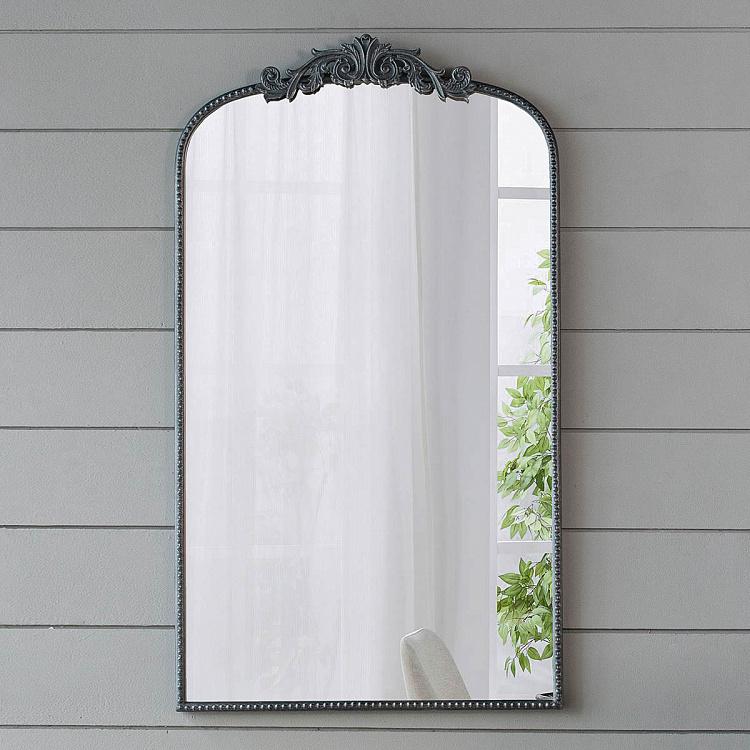 Dia Arched Mirror Black Small