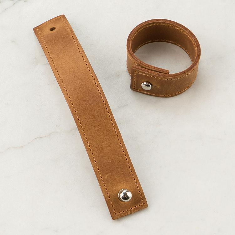 Набор из двух колец для салфеток Карамель Set Of 2 Napkin Rings Caramel