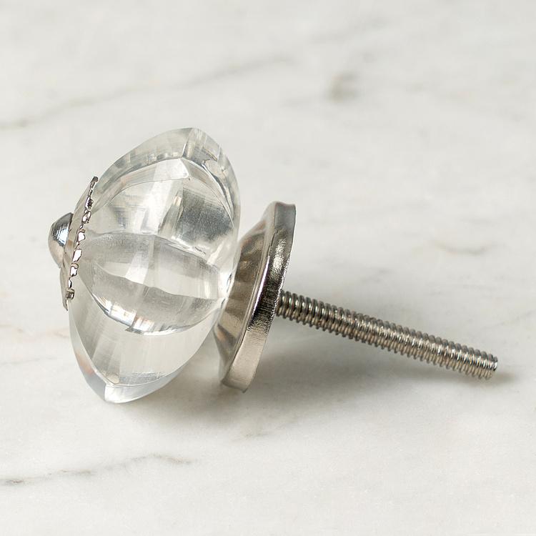 Мебельная ручка Стеклянный цветок Glass Flower Knob